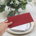thumbnail image 1 of ETHZZLE Dark Red Soft Disposable Dinner Napkins Paper Banquet Napkins with Easy Dispensing Box, 1 of 6