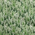 thumbnail image 1 of oneOone Velvet Green Fabric Abstract Face Sewing Craft Projects Fabric Prints By Yard 58 Inch Wide, 1 of 4