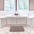 thumbnail image 3 of Upgraded Extra Large Non Slip Bath Mat 24"x36" Soft Absorbent Fluffy Thick Microfiber Cozy Throw Bathroom Rugs with Waterproof Backing for Tub Shower Bathroom Floors Accessories (Taupe), 3 of 8