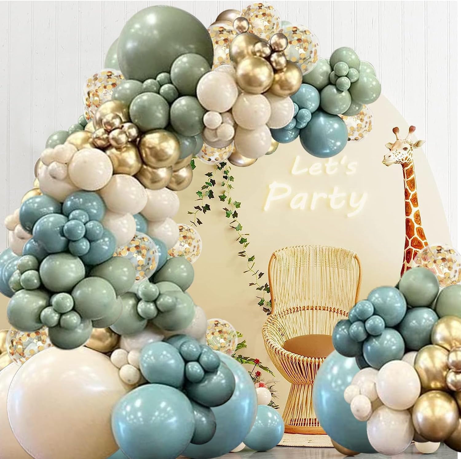 Kit Décoration Anniversaire Stranger Things – Ballons Aluminium/latex, Bannière, Nappe, Rideau – 48 Pièces – Fête Enfant