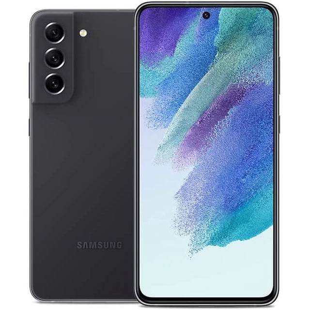 Restored Samsung Galaxy S21 FE 5G 128GB Graphite Unlocked Smartphone 6.4 Inch Dynamic AMOLED 2X Display - Refurbished Fair
