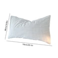 thumbnail image 3 of Pillowcases Standard Size Set Of 2 Washed Cottons Decorative Pillowcases, 3 of 6