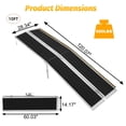 thumbnail image 4 of BeesClover Portable Wheelchair Ramp, Non-Slip Aluminum Handicap Ramps for Steps, 600 Lbs Capacity Foldable Threshold Wheelchair Ramps, 4 of 7