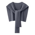 thumbnail image 2 of Women's Shawl Wrap Poncho Cape Open Front Cardigan Scarf Pashmina Shawls For Fall Winter, 2 of 6