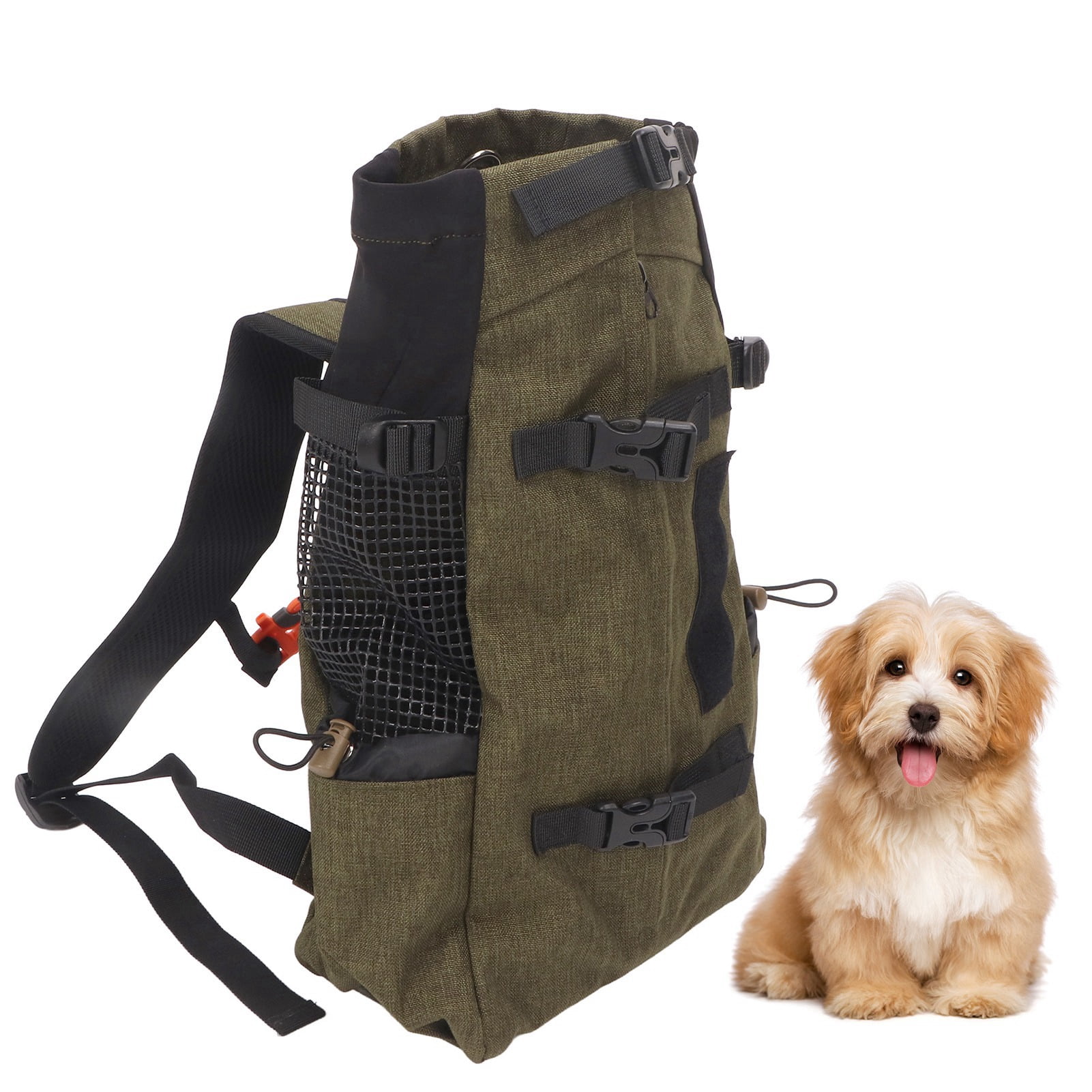 Pet Carrier Backpack,  Pet Carrier Backpack Portable Cat Travel Carrier Multipurpose Nylon Breathable Mesh For Small Cats Dogs Outdoor Cycling Travel