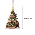 thumbnail image 3 of RKSTN Christmas Decorations 3pc Tree Car Pendant Acrylic Decoration Holiday Home Decorations Christmas Decor, 3 of 5