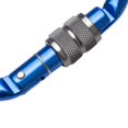 thumbnail image 3 of 25KN Vis de Verrouillage Mousqueton Escalade Extérieure Rappel - Vis Bleue, 110x61mm, 3 of 7