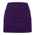 thumbnail image 4 of QIPOPIQ Jupe-Short de Performance Active pour Femmes Jupe Légère pour Course Tennis Golf Entraînement Sports Liquidation, 4 of 6