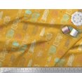 thumbnail image 2 of Soimoi Rayon Crepe Fabric Cactus Tree Fabric Prints by Yard 46 Inch Wide, 2 of 5