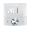thumbnail image 2 of WiFi Smart Thermostat, Central Air Conditioning Temperature Controller with LED Knob Design, Large Touch Keys, Dynamic Lighting Effects, 2 of 7