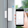 thumbnail image 1 of TopLLC Smart WiFi Door Sensor,Wireless Window Sensor Real-time Message Notification,Home Security Door Open Entry Sensor, 1 of 8
