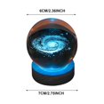 thumbnail image 2 of MesaSe 3d Glowing Crystal Ball Night Light Ornament Creative Coloful Night Scene Lamp With Base For Home Decor Gift, 2 of 9