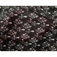 thumbnail image 3 of oneOone Silk Tabby Black Fabric Fish Ocean Craft Projects Decor Fabric Printed By The Yard 42 Inch Wide, 3 of 3