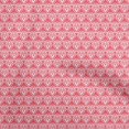 thumbnail image 1 of oneOone Viscose Chiffon Pink Fabric Asian Ornamental Craft Projects Decor Fabric Printed By The Yard 42 Inch Wide, 1 of 4