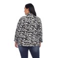 thumbnail image 3 of White Mark Women's Camo Denim Jacket, 3 of 6