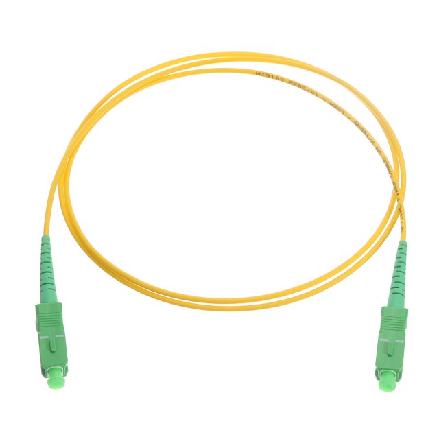 Unique Bargains 1Pcs 3.3Ft Single Mode Simplex Fiber Optic Patch Cable LSZH Fiber Jumper Optical SC/APC to SC/APC for Router Switches