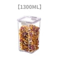 thumbnail image 4 of ZZkhGO Airtight Food Storage, Transparent Dry Food Container Set, Grain Nut Candy Pantry Organizer Jars, 4 of 5