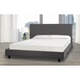 thumbnail image 3 of Queen Size Platform Bed, Grey, 3 of 4
