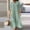 Green - Women Dresses, Women's Dress, variant on CFLVAEK Women Cotton Linen Dresses Casual Button Down Maxi Dress Loose Short Sleeve Collared Henley Dresses Lightweight Solid Beach Dress with Pockets Navy XL