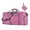 Pink, variant on yulier Travel Luggage Bag For Men Foldable Travel Luggage Bag With Shoe Compartment Travel Bag For Men And Women