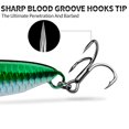 thumbnail image 2 of Outdoor Fishing DWS586 Fishing Lures - 7-30g, 6 Sizes, Fast Sinking Action, 2 of 10