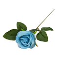 thumbnail image 2 of GROWTH TANK Artificial Flowers Bouquets Silk Fabric Fake Roses For Photography Wedding Party Blue, 2 of 9