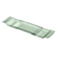 thumbnail image 3 of jifeng Bathtub Tray Basket Extendable Simple Drain Bath Shelf for Candle Book Towel Green, 3 of 9