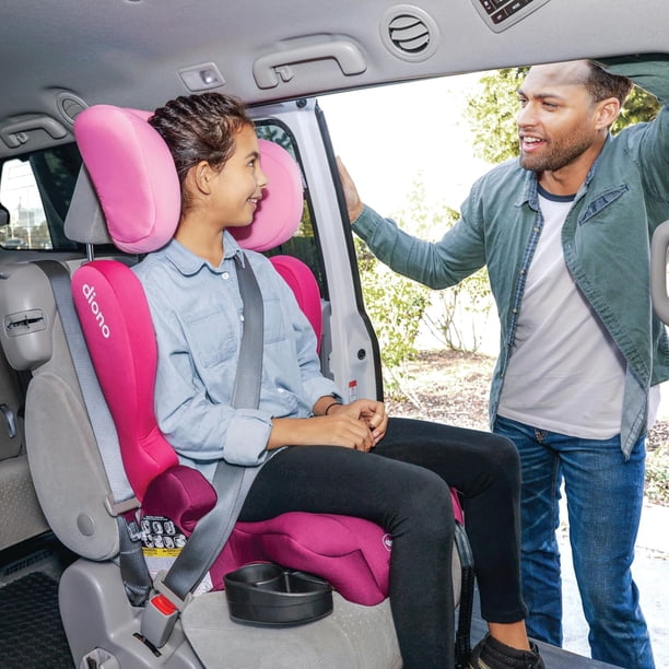 Diono Cambria 2 High Back Booster Car Seat, Belt-Positioning, 40