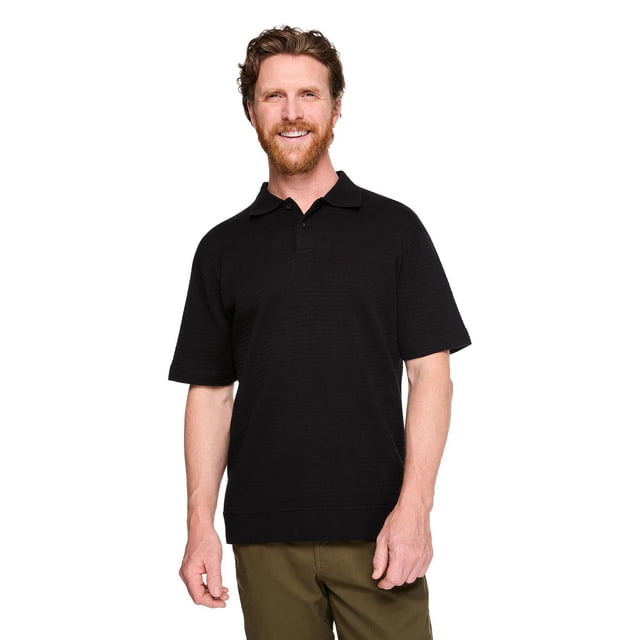 George Men's Short-Sleeve Sweater Polo