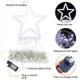 thumbnail image 2 of Jinsinto Outdoor Christmas decoration Starlight string party decoration (warm white), 2 of 4