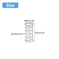 thumbnail image 2 of Unique Bargains Compression Spring, 5 Pack 304 Stainless Steel, 9mm OD, 0.8mm Wire, 20mm Length, 2 of 6