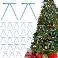 thumbnail image 3 of Christmas Tree Decorations 24Pc Velvet Christmas Tree Bow Decoration Wreath Bow Decoration Christmas Decorations for The Home, 3 of 7