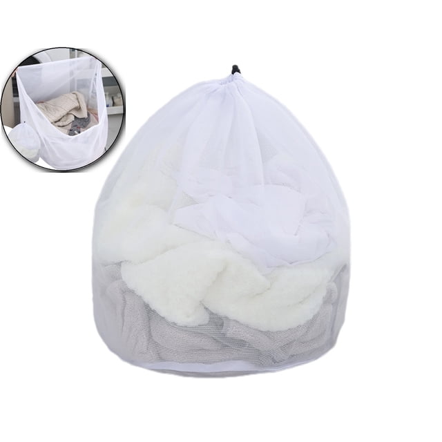 Large Mesh Laundry Bags Washing Bag for Washing Machine Large Mesh Bags for Blankets, Bedding, Coats