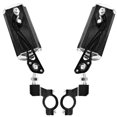 thumbnail image 3 of Labymos Lot de 2 Rétroviseurs de Vélo Réglables Pivotants Grand Angle Rétroviseur en Alliage d'Aluminium Rétroviseur de Sécurité, 3 of 7
