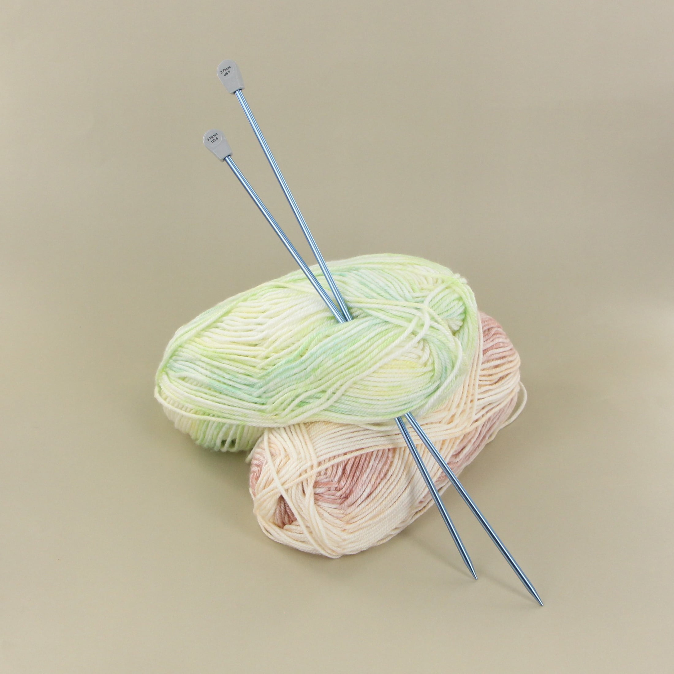 LOVE KNITTING Aluminium Single Point Knitting Needles, 30 cm (12 in