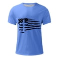 thumbnail image 2 of Chandails à Manches Longues pour Hommes Imprimé Décontracté Col Rond T-Shirt à Manches Courtes, Chandails à Manches Longues pour Hommes Coton, 2 of 4