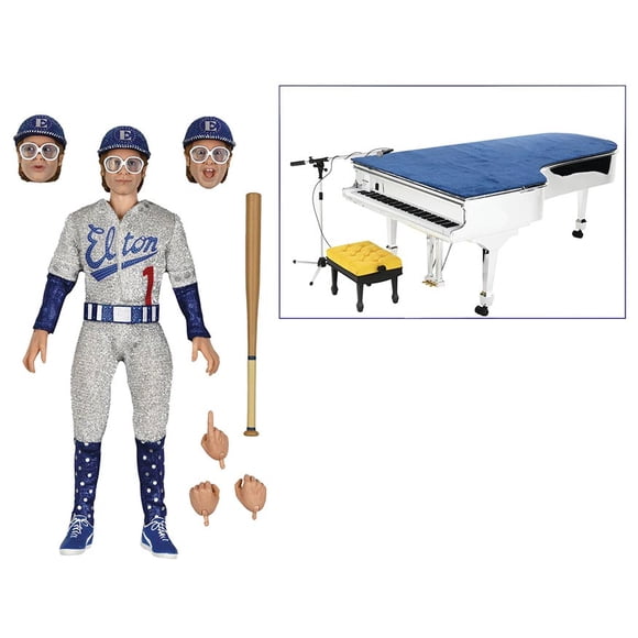 Elton John 8 Inch Action Figure Clothed Series - Elton John Live 1978