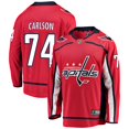 thumbnail image 1 of John Carlson Washington Capitals NHL Fanatics Breakaway Home Jersey, Small, 1 of 2