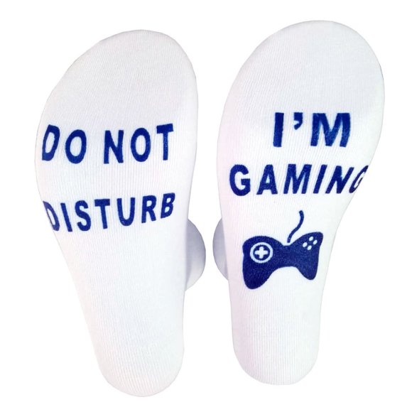Gifts For Men Funny Novelty Socks - Christmas Stocking Stuffers for Men Women Teen Boys Girls Fun Gaming Gamer Dress Socks Birthday Mens Gift Ideas Cool Stuff For Dad Father Boyfriend Adult