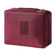 thumbnail image 2 of Uuiauoio Capacity Waterproof Makeup Bag Organizer, Portable Travel Cosmetic Storage Pouch with Removable Compartments, Toiletry Bag for Home, Gym, and Outdoor Use, Durable and Easy to Clean, 2 of 9