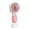Pink, variant on Cartoon Handheld Fan, USB Rechargeable Portable Fan for Children