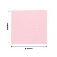 thumbnail image 2 of HLONK 50 Pack | 2 Ply Soft Orange Dinner Party Paper Napkins  Wedding Reception Cocktail Beverage Napkins, 2 of 11