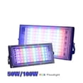 thumbnail image 2 of 1/2/4 Pcs/lot Lampe Projecteur RVB 100W 50W Éclairage Extérieur Projecteur Étanche Réflecteur Led Projecteur RVB, Grand Application, 2 of 6