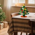 thumbnail image 1 of Interactive Felt Christmas Tree for , Holiday Decor Play Set with Removable Ornaments, Creative Toddler Activity for Family Fun, Festive Wall Hanging Decorations for Children's Room, 1 of 6