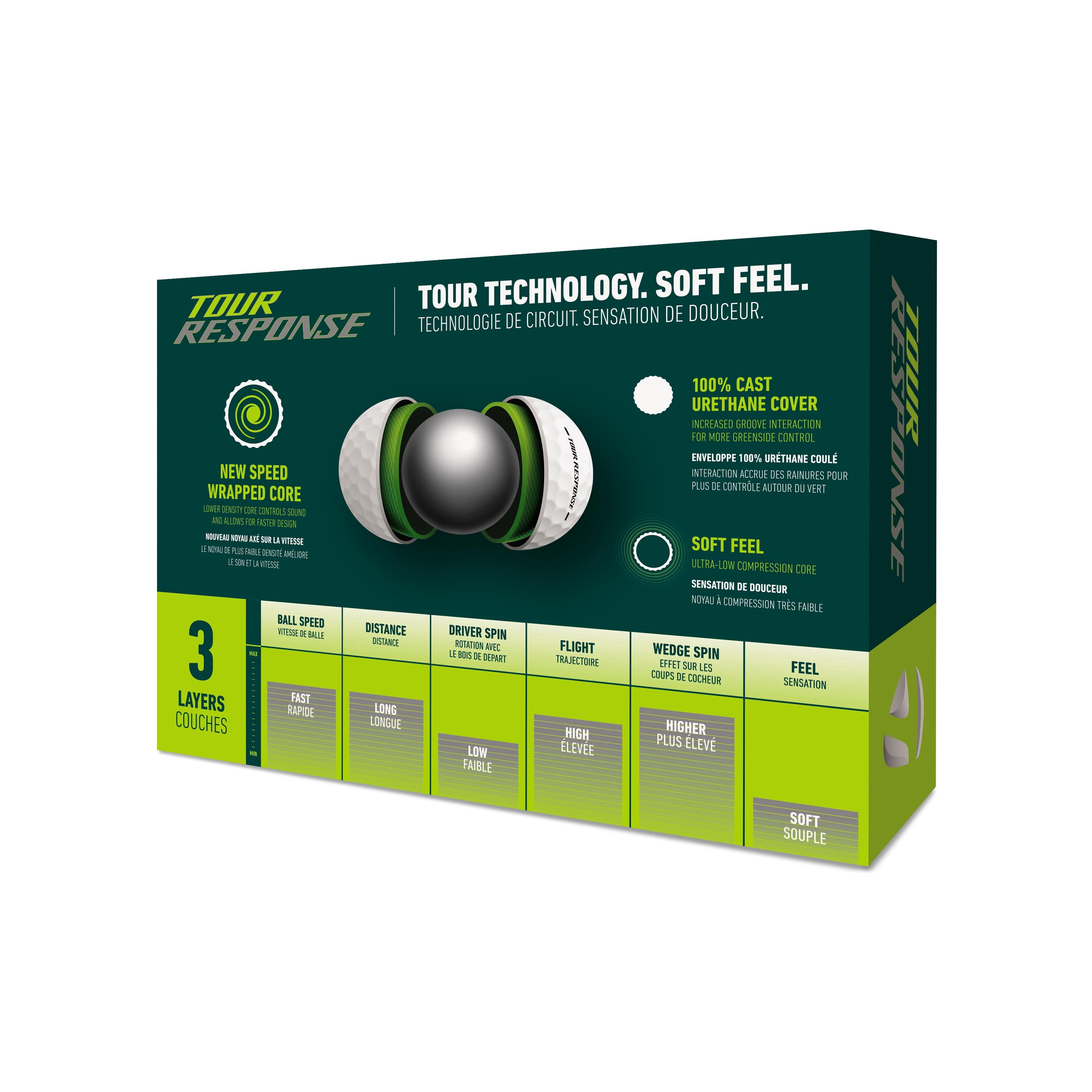 TaylorMade Tour Response Golf Balls - One Dozen