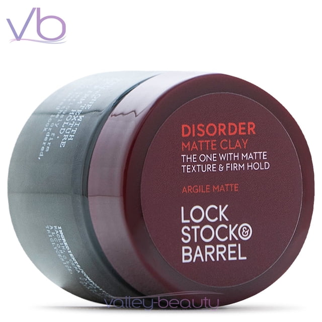 Lock Stock & Barrel Disorder Matte Clay, 1.06oz (Pack of 2)