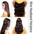 thumbnail image 3 of Invisible Wire in Hair Extensions Hairpieces Synthetic hair, 3 of 4
