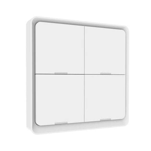 suyin 4-Button Zigbee Wireless Smart Scene Pasting Switch Pasting Smart Linkage