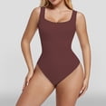 thumbnail image 1 of Shapers Women's U Neck Bust Hugging Comfortable Wide Strap Shaping Bodysuit XXL, 1 of 8