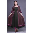 thumbnail image 2 of Bimba Robe Anarkali Imprimée pour Femmes Kurti Longue Évasée Style Chic Kurta Ethnique, 2 of 6